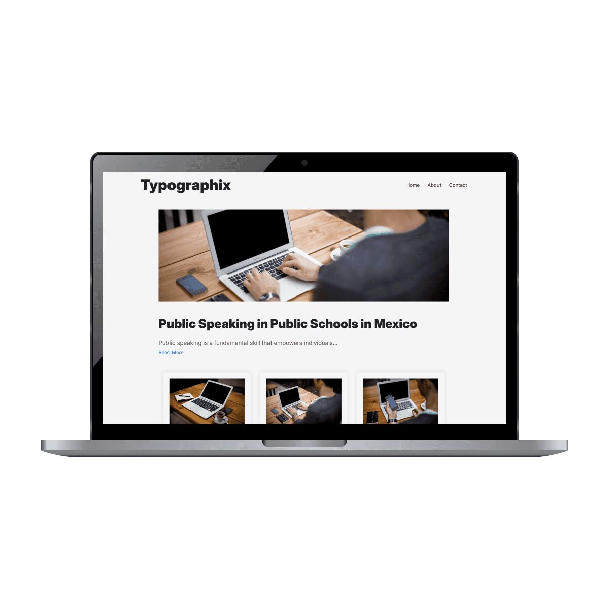 Blog Mockup